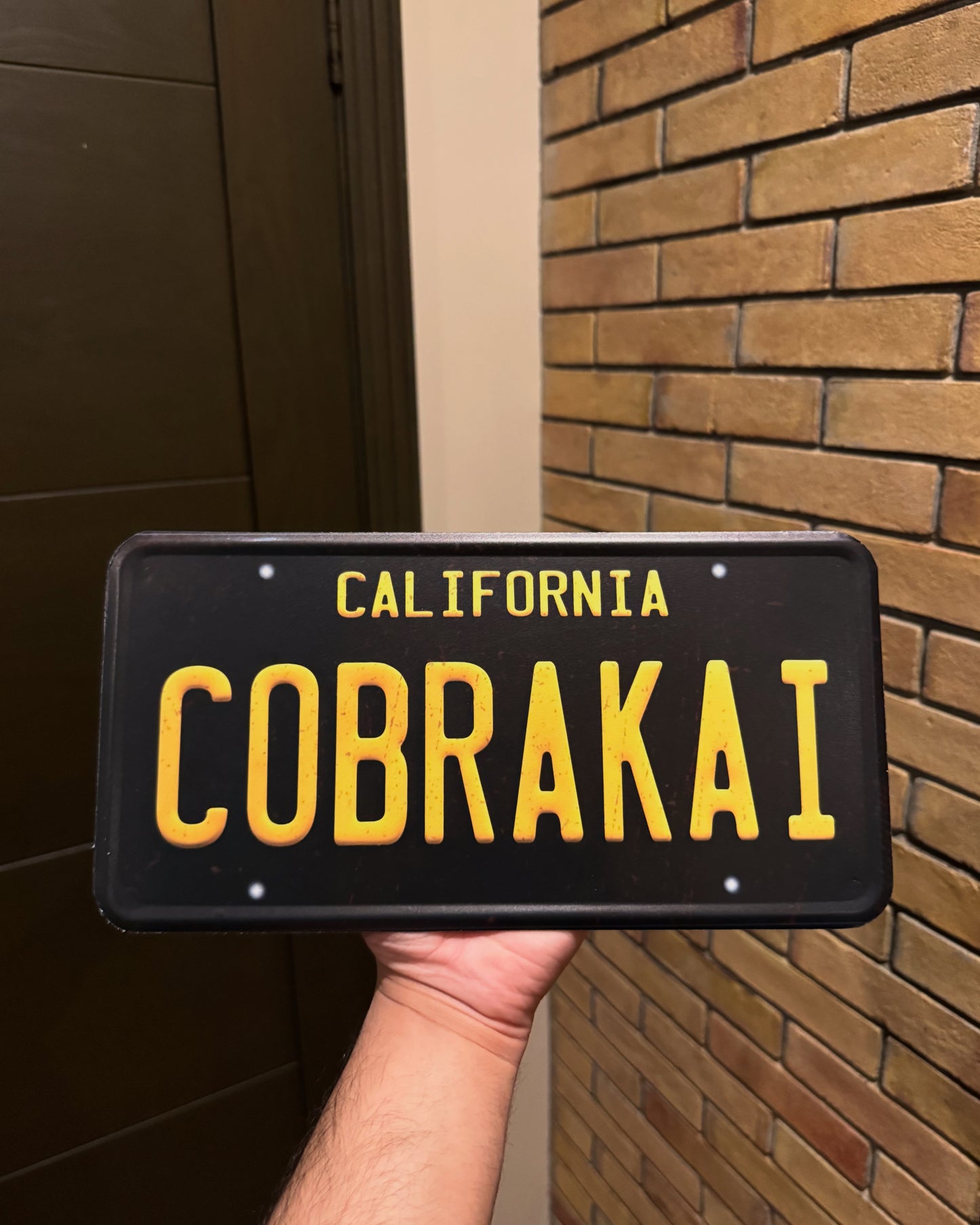California COBRAKAI Plate