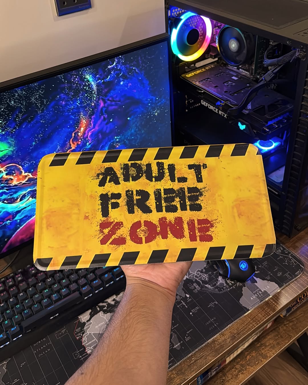 Adult Free Zone Plate