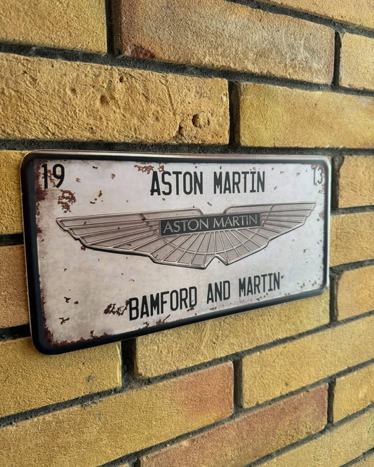 Aston Martin Plate