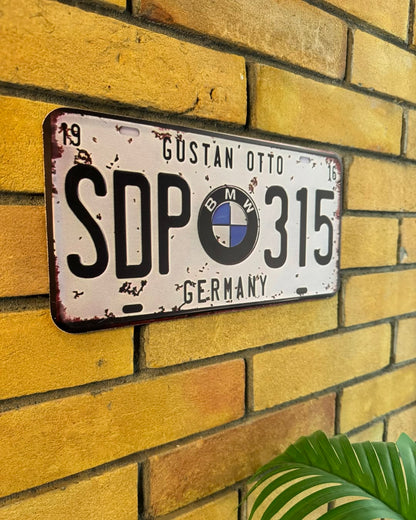 BMW Plate