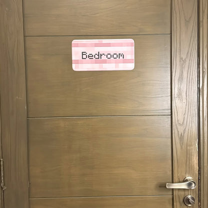 Cherry Blossom Minecraft Bedroom Plate