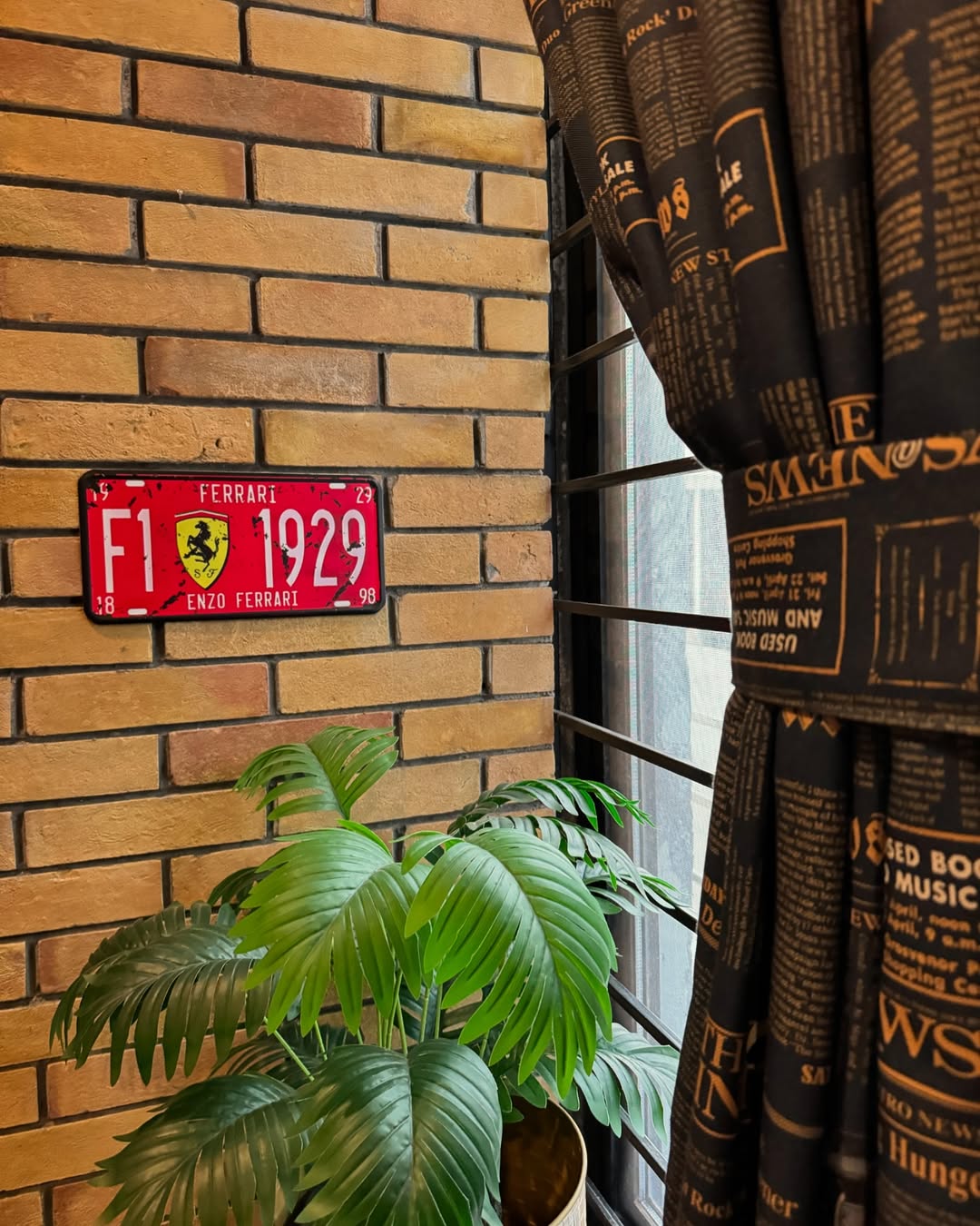 F1 1929 Enzo Ferrari Plate