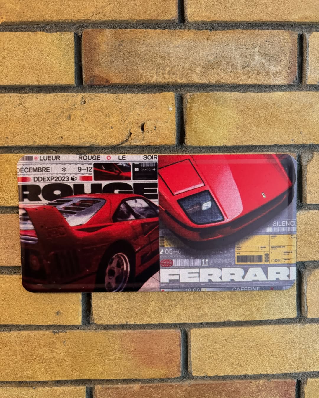 Ferrari F40 Plate