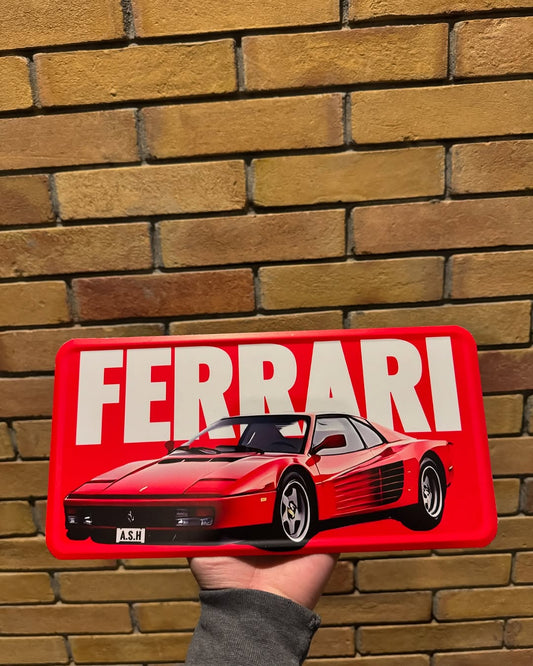 Ferrari Plate