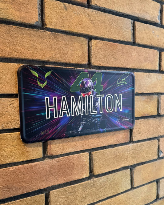 Lewis Hamilton Plate