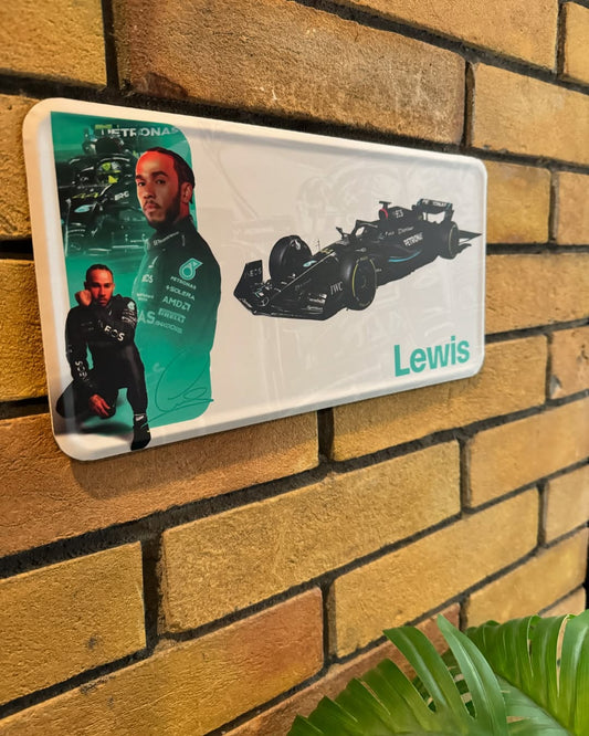 Lewis Hamilton Plate