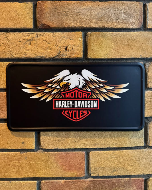 Harley Davidson Plate