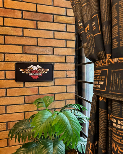 Harley Davidson Plate