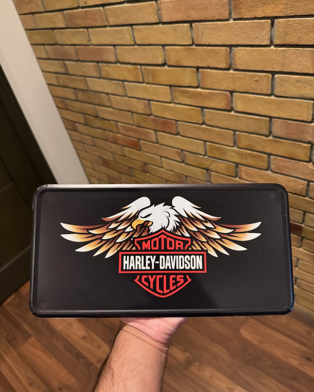 Harley Davidson Plate