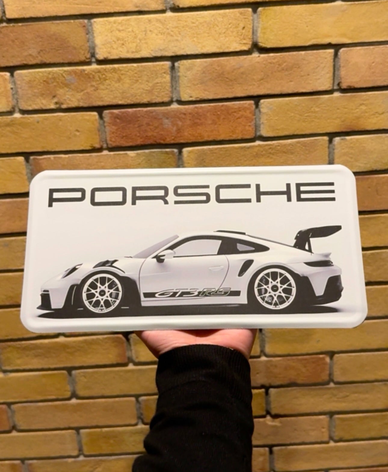 Porsche GT3 RS Plate