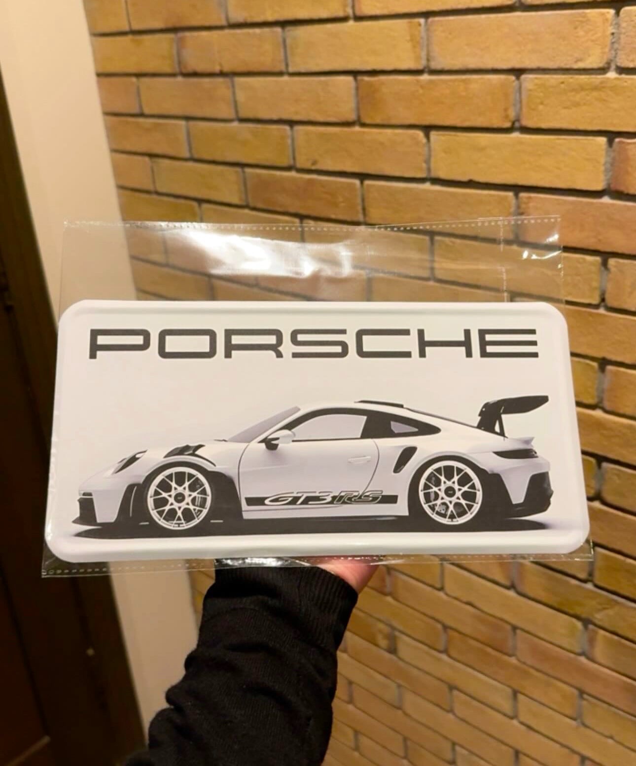 Porsche GT3 RS Plate