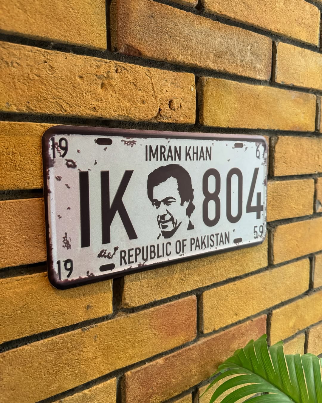 Imran Khan/PTI Plate