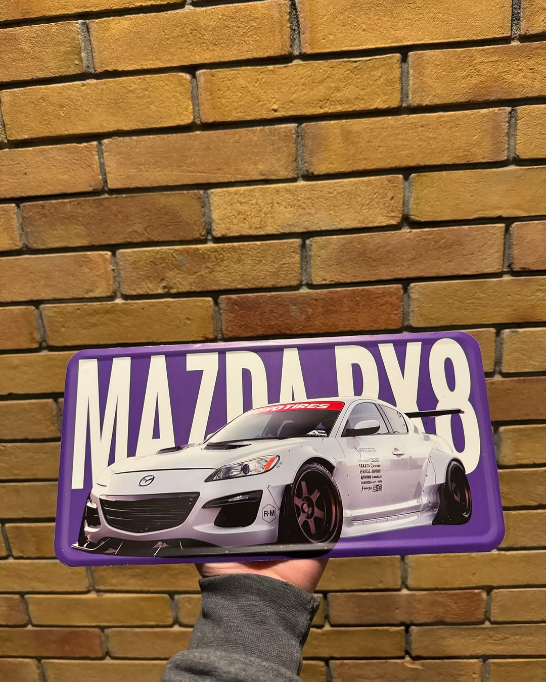 Mazda RX8 Plate