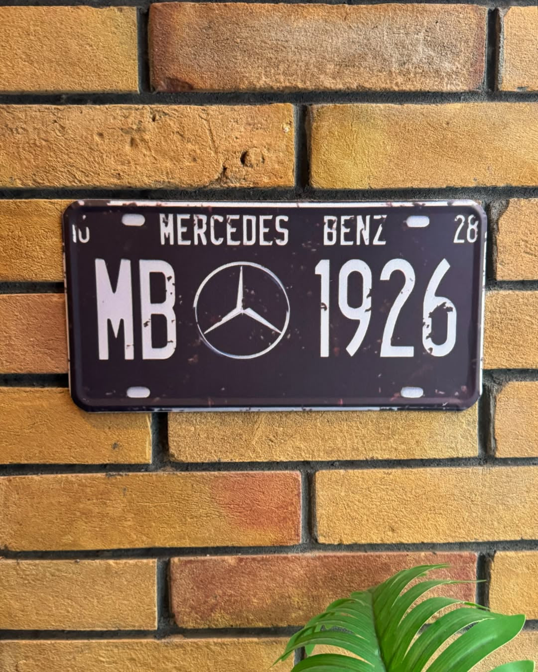 Mercedes Plate