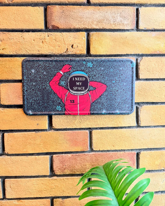 I Need My Space Plate