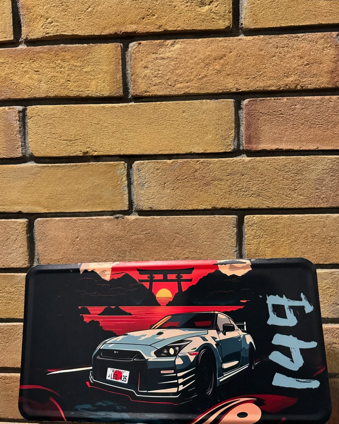 Nissan GTR JDM Plate