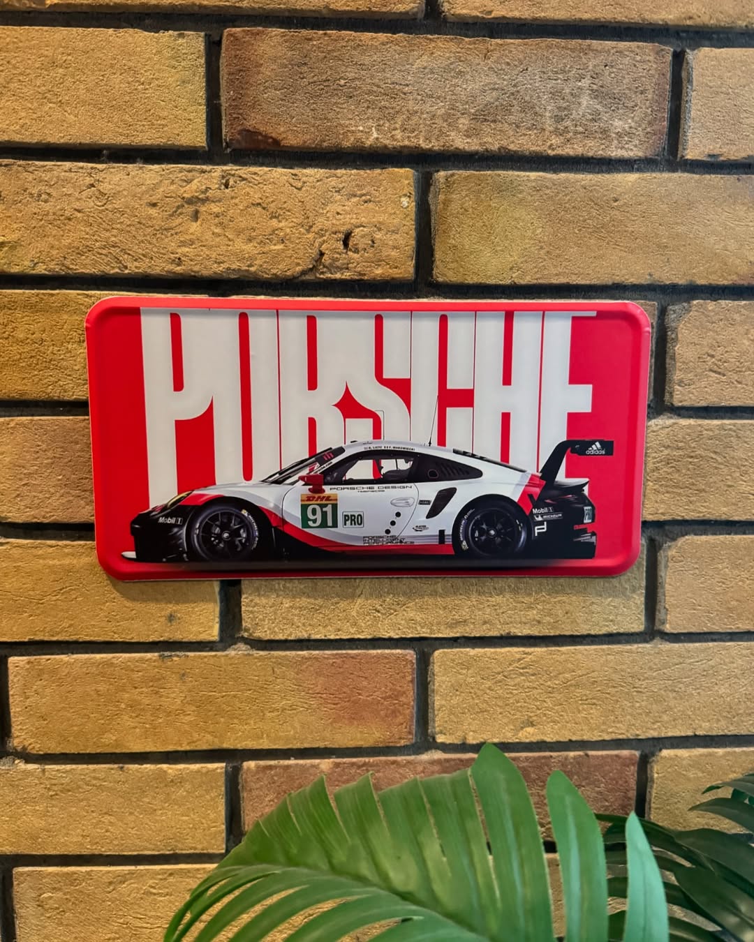 Porsche Plate