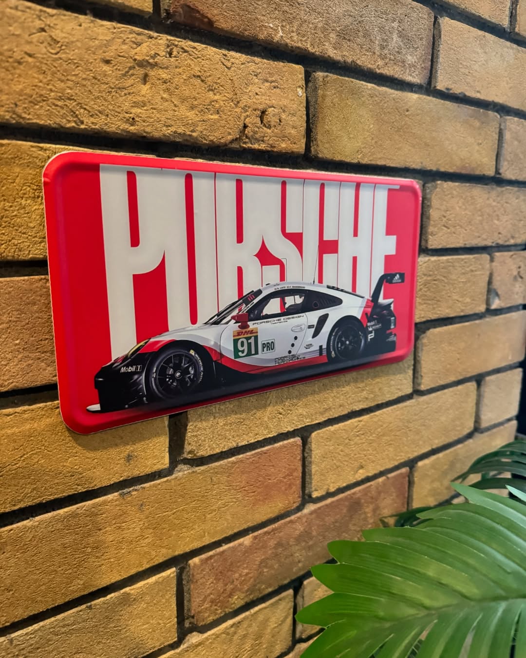 Porsche Plate