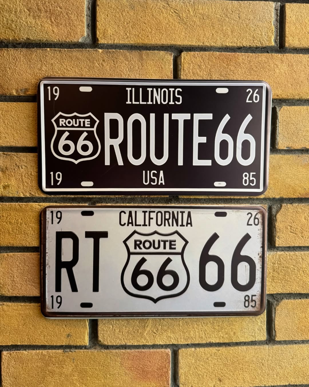 Route 66 Plate