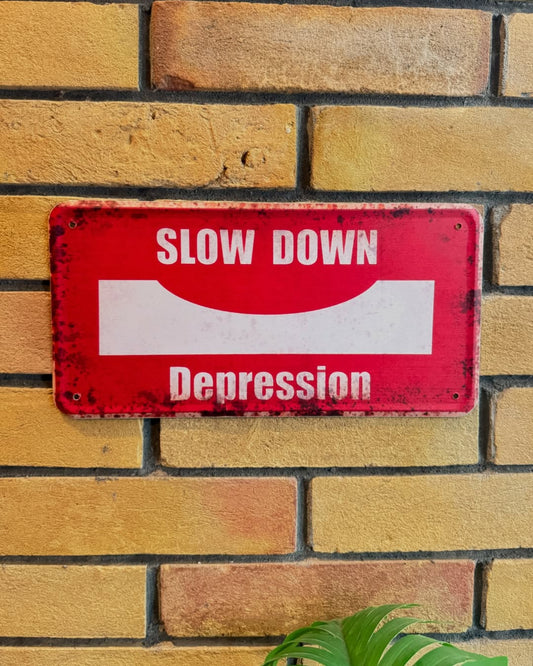 Slow Down Depression Plate