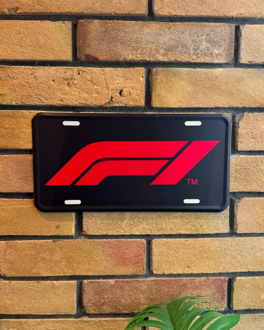 F1 Racing Plate