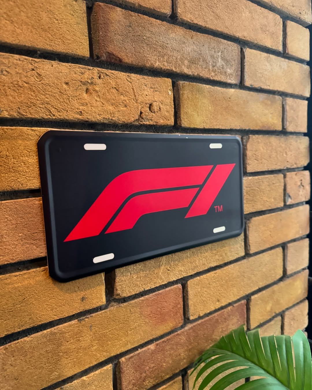 F1 Racing Plate